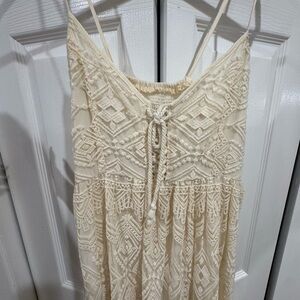 Jen’s Pirate Booty Cream Lace Dress